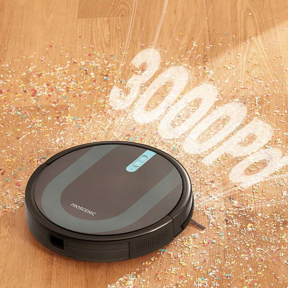 (image for) [US direct] Proscenic 850T Smart Robot Cleaner 3000Pa Suction Three Cleaning Modes 250ml Dust Collector 200ml Electric Water Tank Alexa Google Home App Control